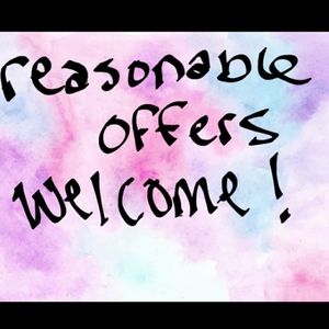 ⭐ Reasonable offers welcome! ⭐